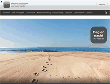 Tablet Screenshot of meenhuis.nl